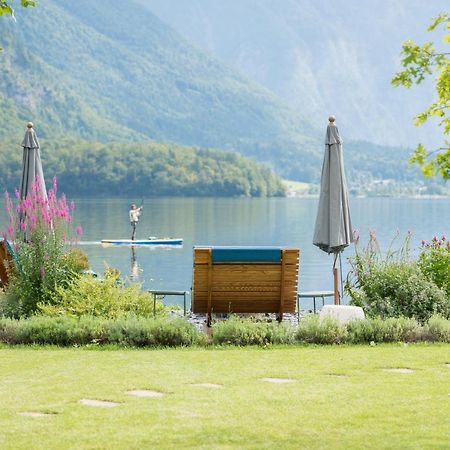 Glueck Am See - Apartment Mit Seezugang 哈尔施塔特 外观 照片