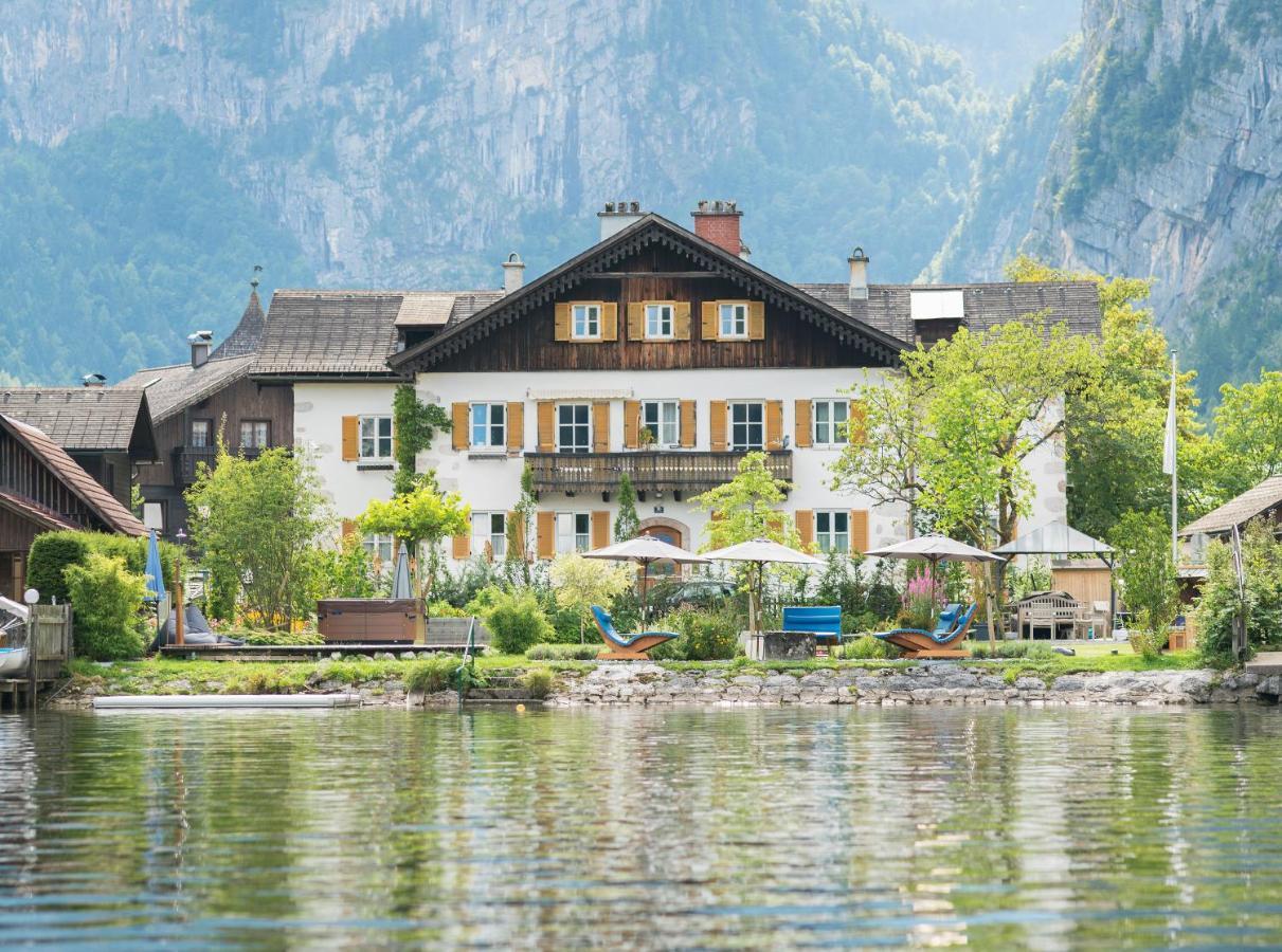 Glueck Am See - Apartment Mit Seezugang 哈尔施塔特 外观 照片