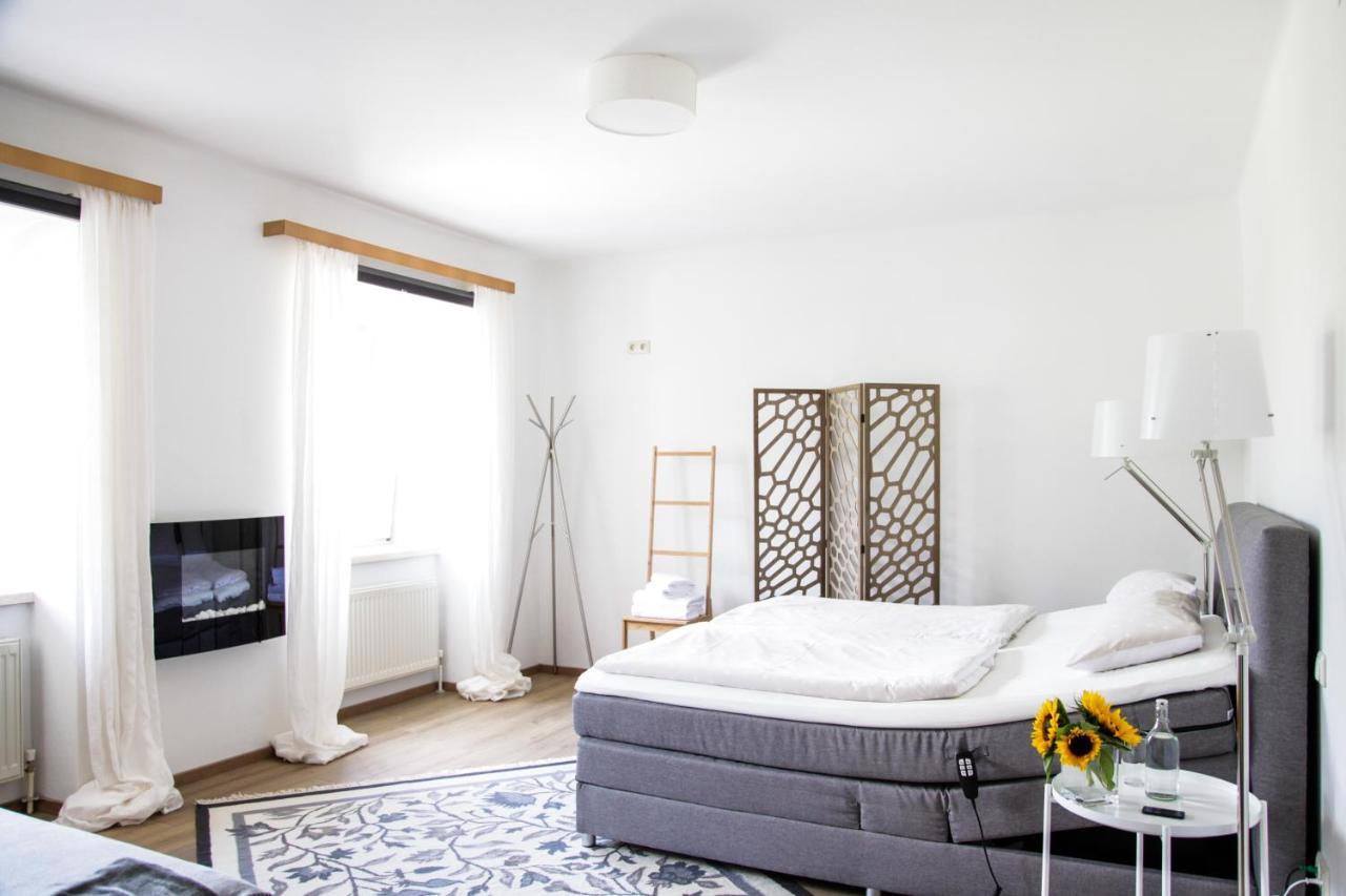 Glueck Am See - Apartment Mit Seezugang 哈尔施塔特 外观 照片