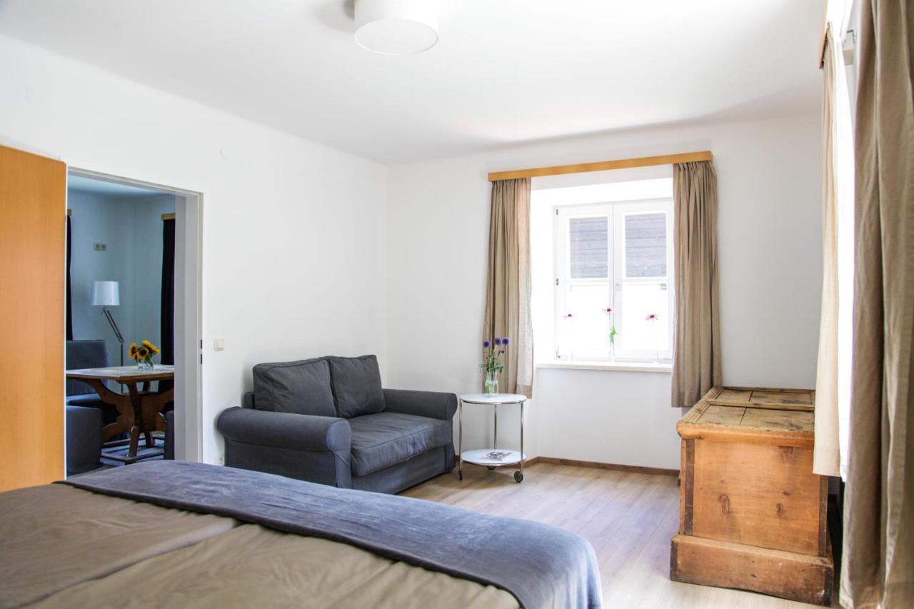 Glueck Am See - Apartment Mit Seezugang 哈尔施塔特 外观 照片