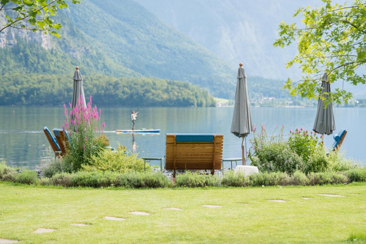 Glueck Am See - Apartment Mit Seezugang 哈尔施塔特 外观 照片