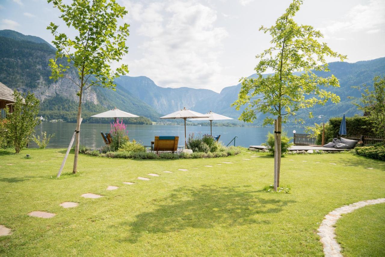 Glueck Am See - Apartment Mit Seezugang 哈尔施塔特 外观 照片