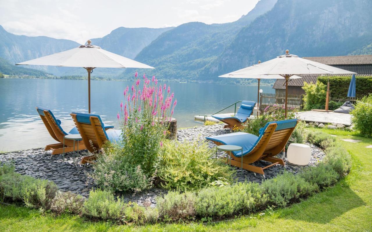 Glueck Am See - Apartment Mit Seezugang 哈尔施塔特 外观 照片