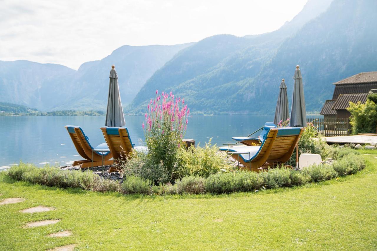Glueck Am See - Apartment Mit Seezugang 哈尔施塔特 外观 照片